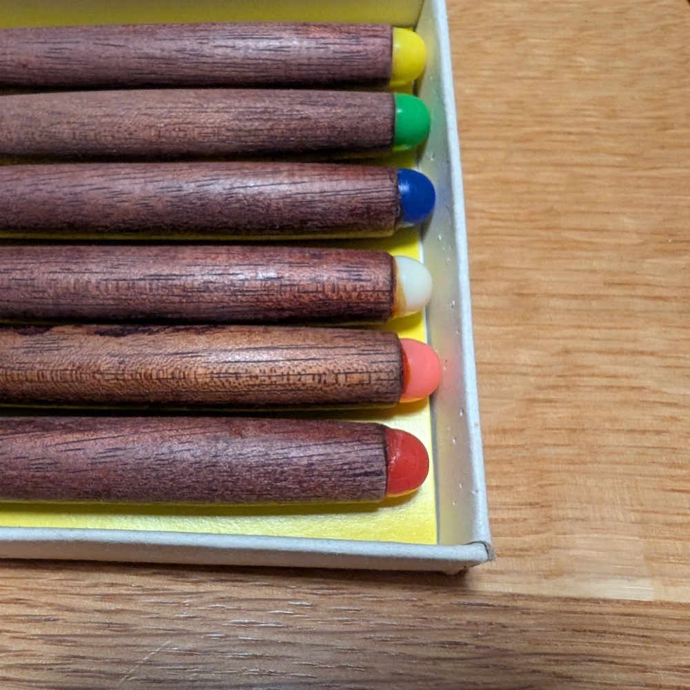 MCM Fondue Forks (6) In Original Box - Picture 3 of 3